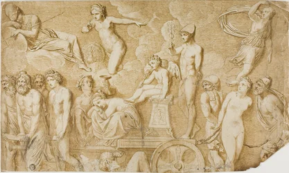 Triomf van de liefde (naar antiek bas-reliëf)