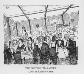 Het Britse karakter, liefde voor kalmte bewaren