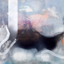 Dromerig, vloeiend en abstract