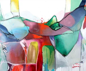Dynamische abstracte vormen