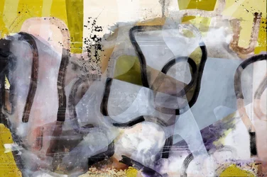 Vloeiende abstracte lijnen