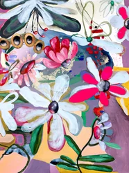 Levendig bloemenmotief