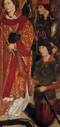 Sint Vincent, patroon van Lissabon en Hendrik de Zeevaarder (detail)