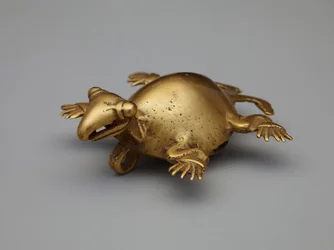 Hangende bel: schildpad, 800-1200