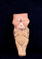 Vrouwenbeeldje / Chancay () cultuur (terracotta)