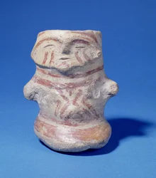 Vaartuig in menselijke vorm, Hacilar, Turkije, ca. 5500 v.Chr.