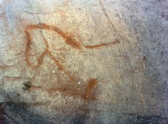 Paardenfiguur, Paleolithicum (ca. 40000-12000 v.Chr.) (foto)