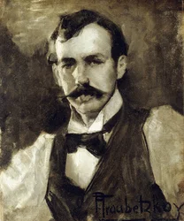 Portret van de Schilder, Sir Jebusa Shannon, R.A.