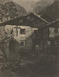 Camera Work: Een Dorpshoek, 1906
