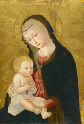 Madonna en kind, na 1445