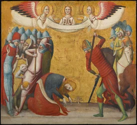De onthoofding van St. Catharina van Alexandrië, circa 1325-1330