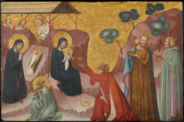 De Geboorte en de Aanbidding van de Wijzen, circa 1325-1330