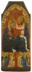 De kroning van de Maagd, ca. 1350