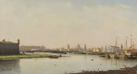 Uitzicht op Sint-Petersburg