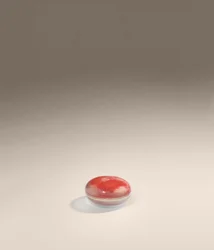 Zegelpasta doos en deksel