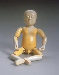 Gearticuleerd figuur van een jongen, Kangxi-periode (1662-1722)