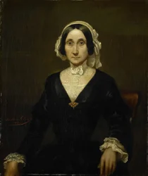 Portret van mevrouw W.J.S. van Alphen, barones van Reede van Oudtshoorn