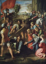 Christus draagt het kruis