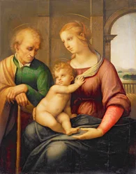 De Heilige Familie, of Madonna met de Baardloze Jozef, c.1506