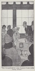 Illustratie voor Gentlemen Prefer Blondes door Anita Loos