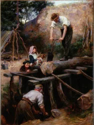 Houtzagers, 1896
