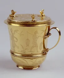 Gouden chocoladekop, c.1685