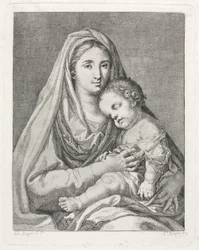 Madonna en Kind (naar Francisco Bayeu y Subias)