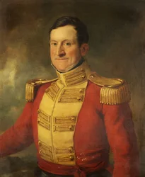 Portret van Majoor George Jenkins