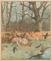 De kindertjes in het bos