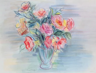 Bos bloemen in een vaas