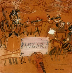 Het orkest heeft de partituur