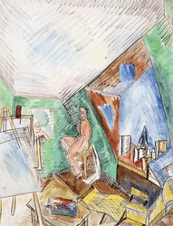 Het atelier van de kunstenaar; L