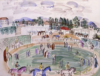 De Paddock, Cagnes sur Mer; Le Paddock, Cagnes sur Mer, c.1927 (aquarel op papier)