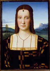 Portret van Elisabetta Gonzaga, ca. 1504-1505