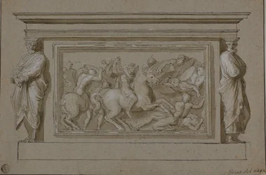 Ontwerp voor grafmonument voor de markies Francesco Gonzaga