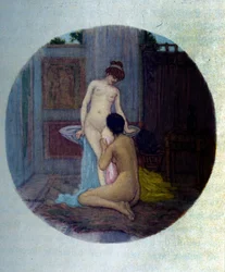 Vrouwentoilet in de Griekse Oudheid