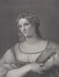 La Fornarina, 1814