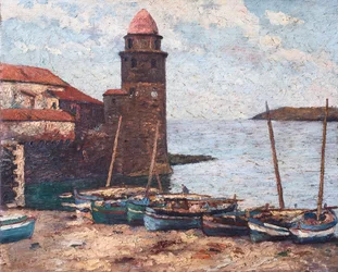 Collioure (olieverf op doek)
