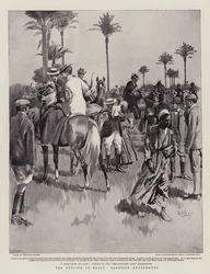 Een Engelsman in Egypte, Garrison Amusements (litho)
