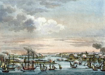 De Franse vloot in Malta