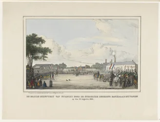 De Mobile Schuttery van Utrecht door de Stedelyke Regering dankbaar ontvangen. op den 19 Augustus 1834