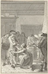 Illustratie voor de roman Gustav Lindau
