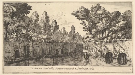 De Tuin van M. de Nue Buiten de Buitenwijk van S. Marceau bij Parijs, 17e eeuw