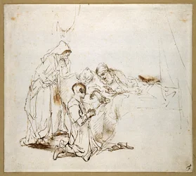 Isaak zegent Jakob