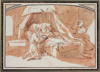 Isaak zegent Jakob en Esau (schilderij)