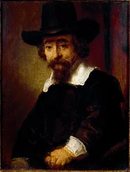 Portret van Dr. Ephraim Bueno