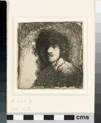 Zelfportret zonder hoed: buste, c.1629