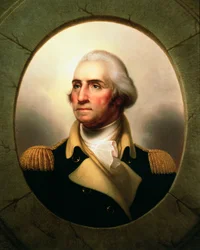 Portret van George Washington