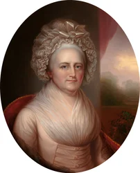 Portret van Martha Washington