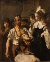Salome ontvangt het hoofd van Johannes de Doper